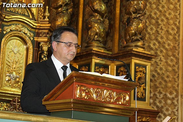 Antonio Martnez Belch jur su cargo de Presidente del Ilustre Cabildo Superior de Procesiones de Totana - 12
