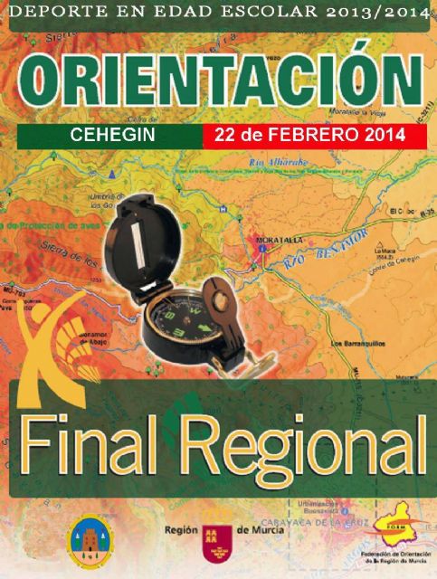 Cehegín acogerá la Final Regional de Orientación de Deporte Escolar el 22 de febrero - 1, Foto 1