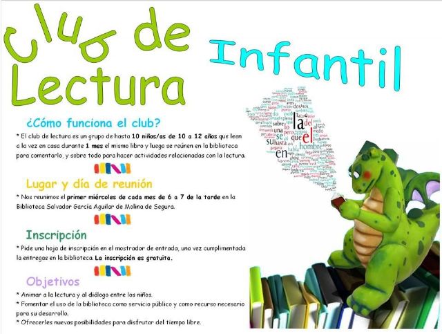La Biblioteca Salvador García Aguilar inaugura un nuevo Club de Lectura Infantil para niños de 10 a 12 años - 1, Foto 1