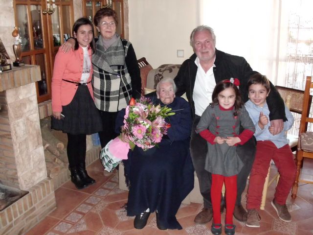 Virtudes González, la madre más longeva de Cehegín, cumple 99 años - 2, Foto 2