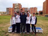 El Club Atletismo Mazarrón sobresale en el 'Criterium regional de lanzamientos' con 7 medallas