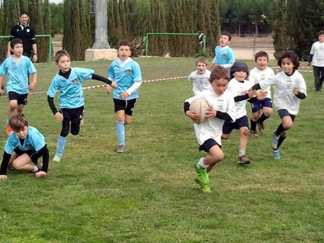 Mas de 200 niños y niñas en el II Campeonato de Escuelas de Rugby FERRMUR disputado en Las Torres de Cotillas - 4, Foto 4