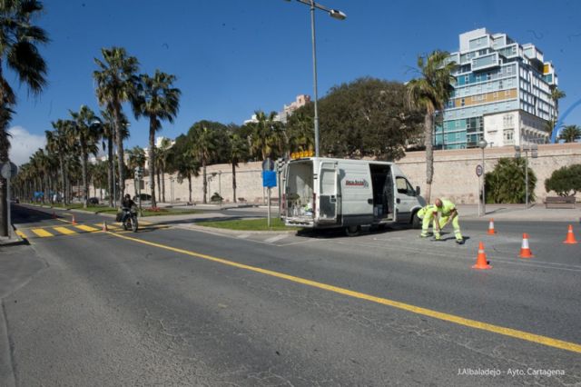 Empieza el asfaltado del Paseo de Alfonso XII - 5, Foto 5