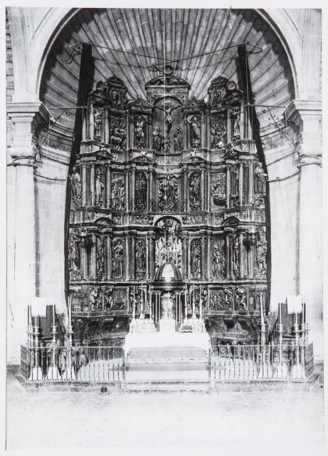 Vicente Canicio desvela imporantes detalles de la restauración del Retablo de la Parroquia Mayor de Santiago - 3, Foto 3