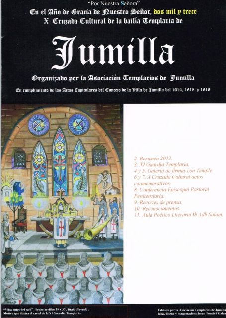 Los Templarios de Jumilla editan su revista anual - 1, Foto 1
