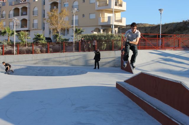 Mazarrón ya cuenta con un skatepark para el disfrute de los jóvenes - 1, Foto 1