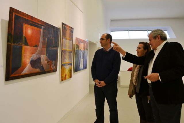 El artista donostiarra José Manuel Ábalos expone su obra en el Auditorio de Águilas - 1, Foto 1