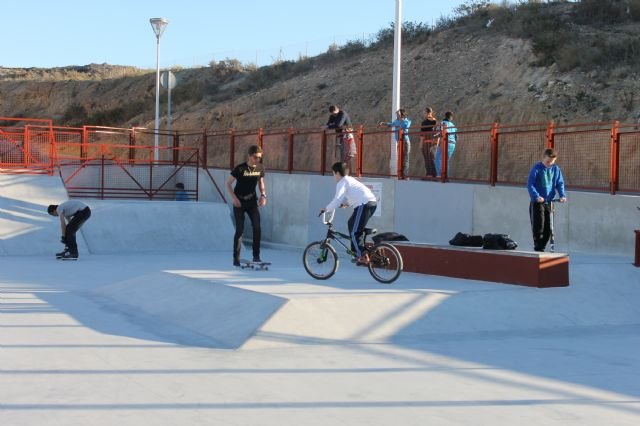 Mazarrón ya cuenta con un skatepark para el disfrute de los jóvenes - 3, Foto 3