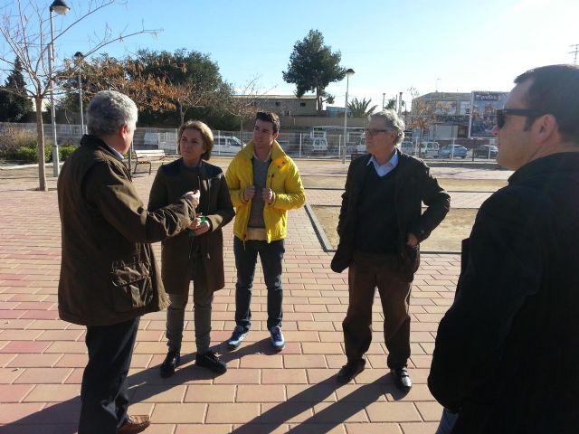 Martínez-Cachá visita Cabezo de Torres y recibe la propuesta de instalar el Recinto Carnavalero en el jardín de la Constitución - 3, Foto 3
