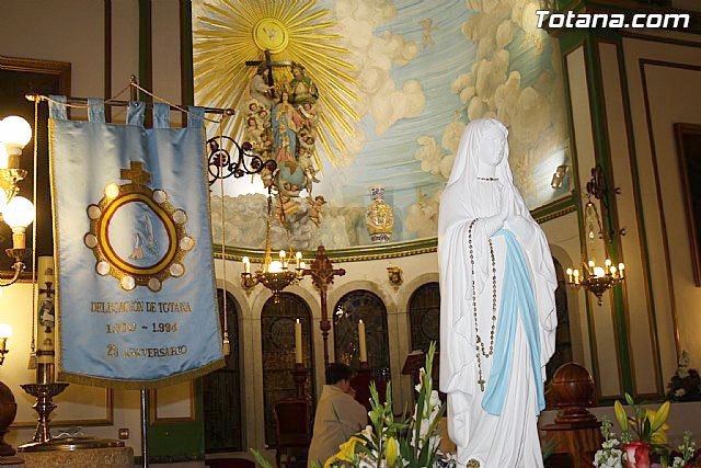 The delegation of Totana Lourdes celebrates the day of the Virgin next weekend, Foto 1