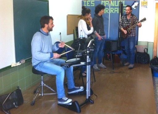 El Aula de Música Moderna realiza sesiones musicales en los institutos de San Pedro del Pinatar - 1, Foto 1