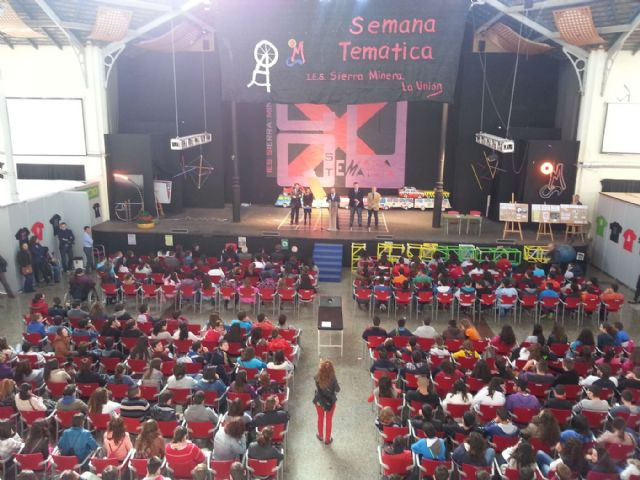 Inaugurada la X semana temática del IES Sierra Minera - 3, Foto 3