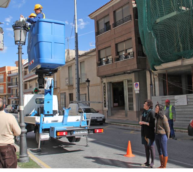 Comienzan las obras de renovación de alumbrado público con las que se reducirá en un 55% el consumo energético anual en Puerto Lumbreras - 1, Foto 1