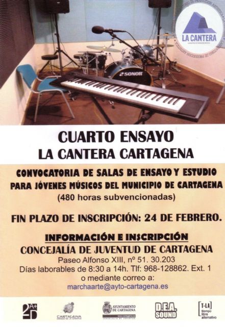 Juventud abre el Cuarto Ensayo La Cantera a los músicos locales - 1, Foto 1