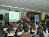 Monitores de Cruz Roja Española en guilas imparten Talleres de Conducta PAS a cerca de 500 alumnos del IES Europa