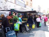 El mercadillo semanal de los mircoles en Totana cuenta con un total de 209 puestos de venta ambulante