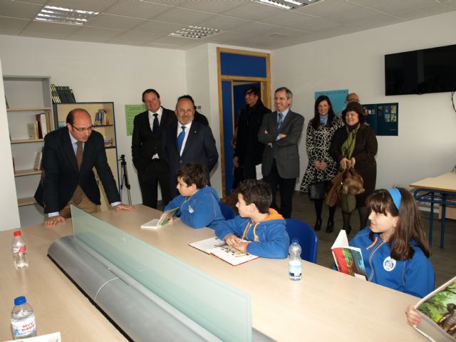 El consejero de Educación y el alcalde de Ceutí inauguran un nuevo colegio - 2, Foto 2
