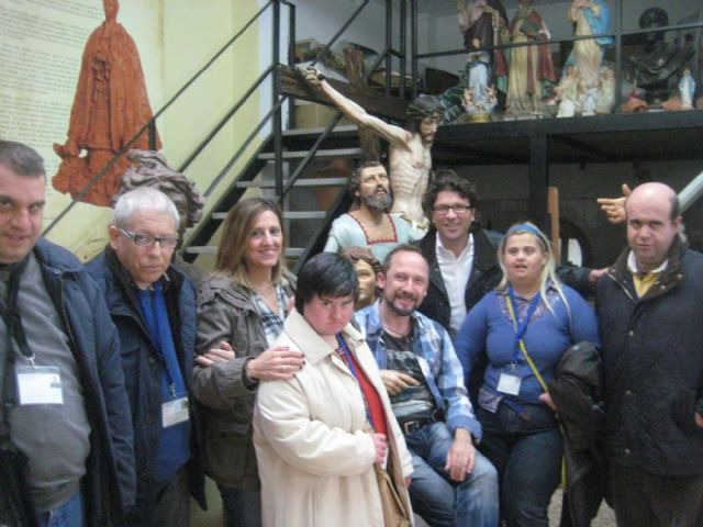 Prolam visita al escultor cartagenero Juan José Quirós - 2, Foto 2