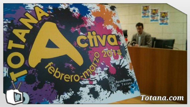 Se presenta el programa Totana Activa, febrero-marzo 2014, Foto 1