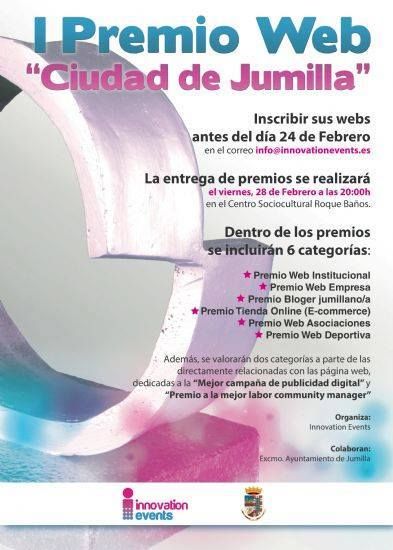 Más de 50 empresas y entidades participarán en los I Premios Web Ciudad de Jumilla - 2, Foto 2