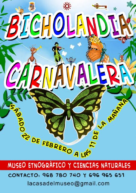La Bicholandia Carnavalera será la próxima actividad infantil del Museo Etnográfico - 1, Foto 1