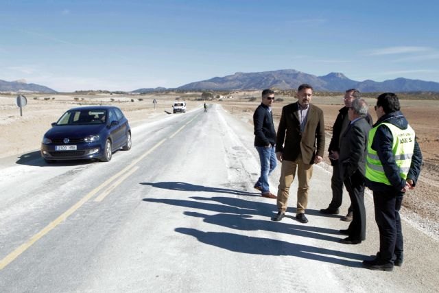 La Comunidad invierte cerca de 745.000 euros en la mejora de la carretera que une Lorca con Zarzadilla de Totana - 1, Foto 1