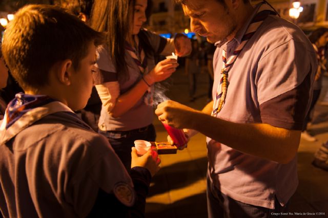 El Teatro Guerra presidió el inicio del centenario de los Exploradores de Lorca - 5, Foto 5