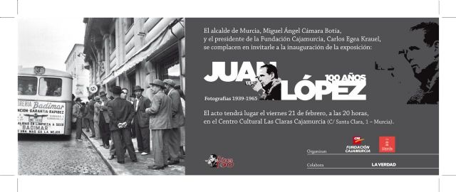 El Alcalde Cámara inaugura la exposición que recuerda la figura del fotógrafo Juan López en el centenario de su nacimiento - 1, Foto 1