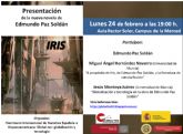 El escritor Edmundo Paz Soldn presenta en la Universidad de Murcia su nueva novela
