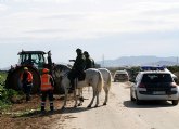 La Guardia Civil refuerza los servicios en la Regin con el Escuadrn de Caballera y el Grupo de Reserva y Seguridad