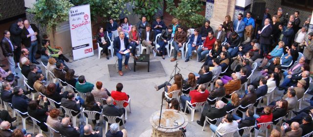 Rafael González Tovar presenta de forma oficial su candidatura a las Primarias del PSRM rodeado de más de 350 militantes - 1, Foto 1