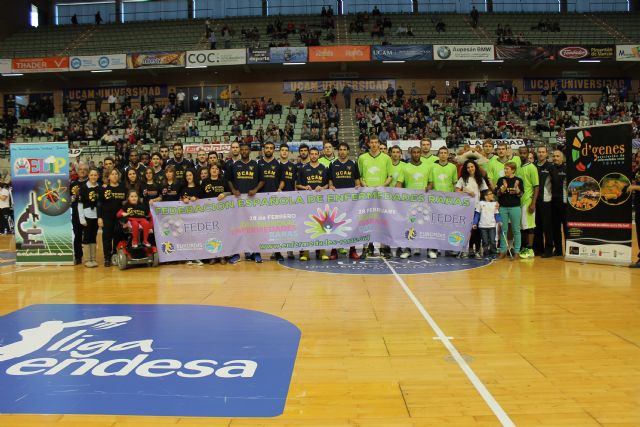 D'Genes, and FEDER AELIP UCAM involved in the game - Unicaja, Foto 2