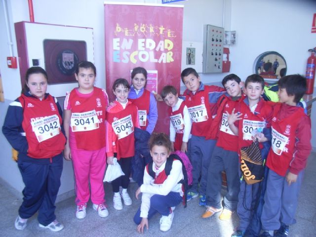 Schools and Santa Eulalia Reina Sofia participated in the regional final of playing athletics School Sports, Foto 2