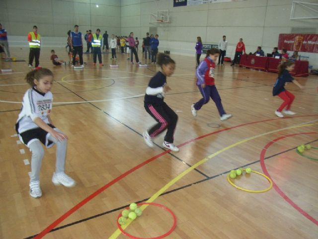 Schools and Santa Eulalia Reina Sofia participated in the regional final of playing athletics School Sports, Foto 4