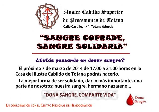 IV solidarity blood donation campaign promoted by the Illustrious Cabildo, Foto 1