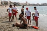 Cruz roja española en Águilas pone en marcha una nueva edición del curso de socorrismo acuático