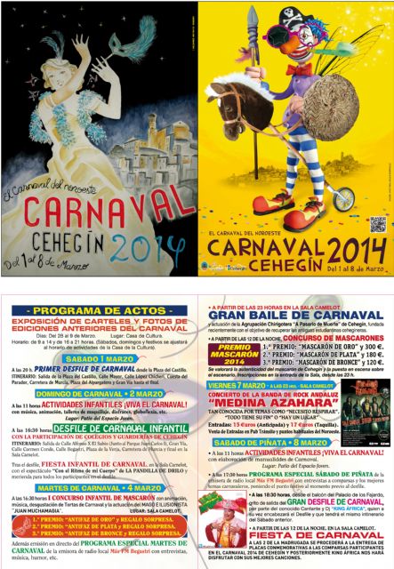La alegría y el humor del Carnaval se adueñan de Cehegín - 1, Foto 1