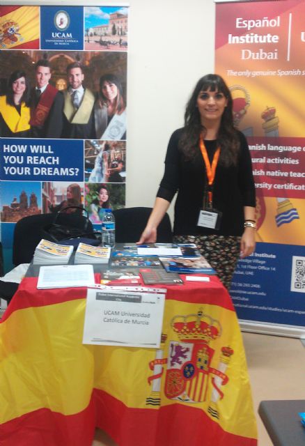 La UCAM participa en la Feria de universidades y empresas educativas de Dubai - 1, Foto 1