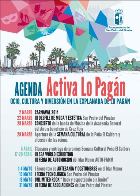 Ferias, conciertos, espectáculos, y actividades conforman la agenda Lo Pagán Activa - 1, Foto 1