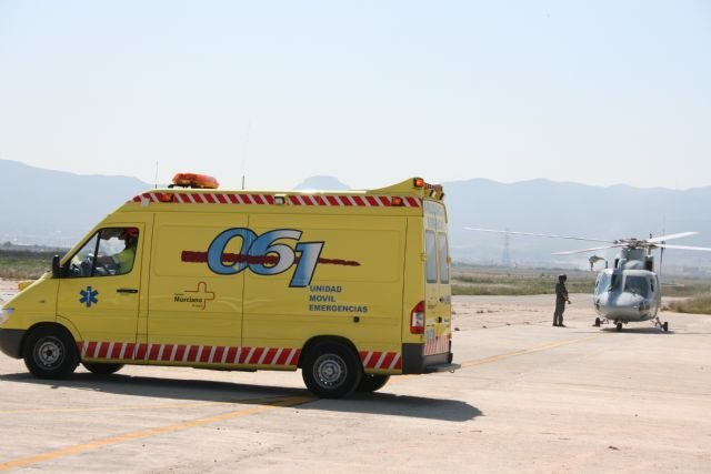 Simulacro de la Gerencia de Urgencias y Emergencias Sanitarias 061 de la Región de Murcia, Foto 1