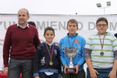 El 'Francisco Caparrs' se alza campen regional alevn en la final de petanca de Deporte Escolar