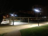 Nueva iluminacin para el Jardn de Abenarabi