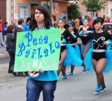 Las Peñas de Baile de Alguazas protagonizan el Carnaval 2014 de la localidad - 1, Foto 1