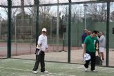 ASTUS organiza su tercer torneo benfico de pdel en el club deportivo Santa Ana