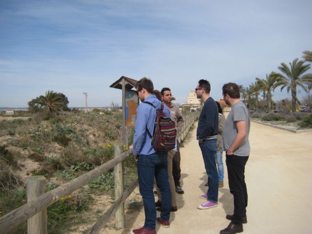 Periodistas británicos visitan los principales enclaves de San Pedro del Pinatar - 1, Foto 1