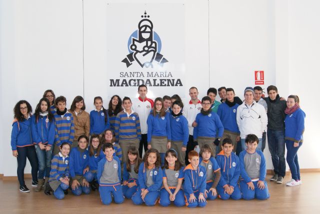 José Ruiz y Gréllo dan una charla sobre hábitos saludables en el Colegio Magda de Ceutí - 3, Foto 3