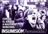 Manifiesto 8 de marzo 2014. IU-verdes