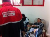 Los bomberos donan sangre como gesto de gratitud a la sociedad murciana