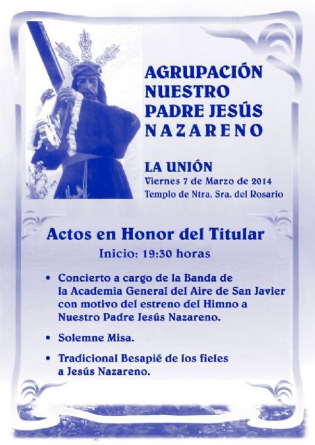 Esta tarde el nazareno estrena su himno en el tradicional besapié - 1, Foto 1