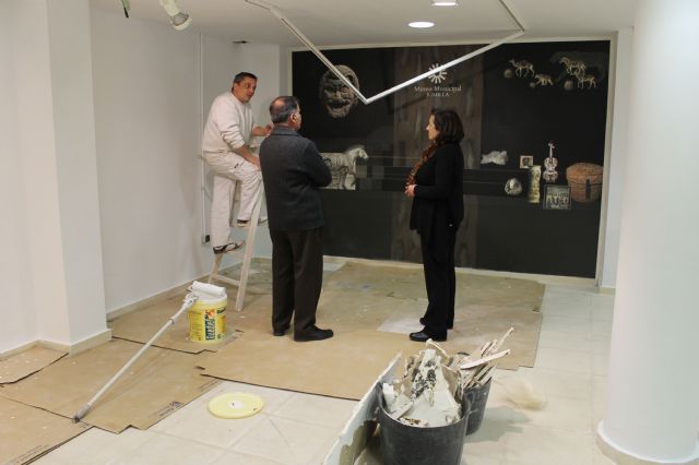 La concejal de Cultura visita las obras que se están finalizando en la Sala de Usos Múltiples del Museo de Etnografía - 3, Foto 3